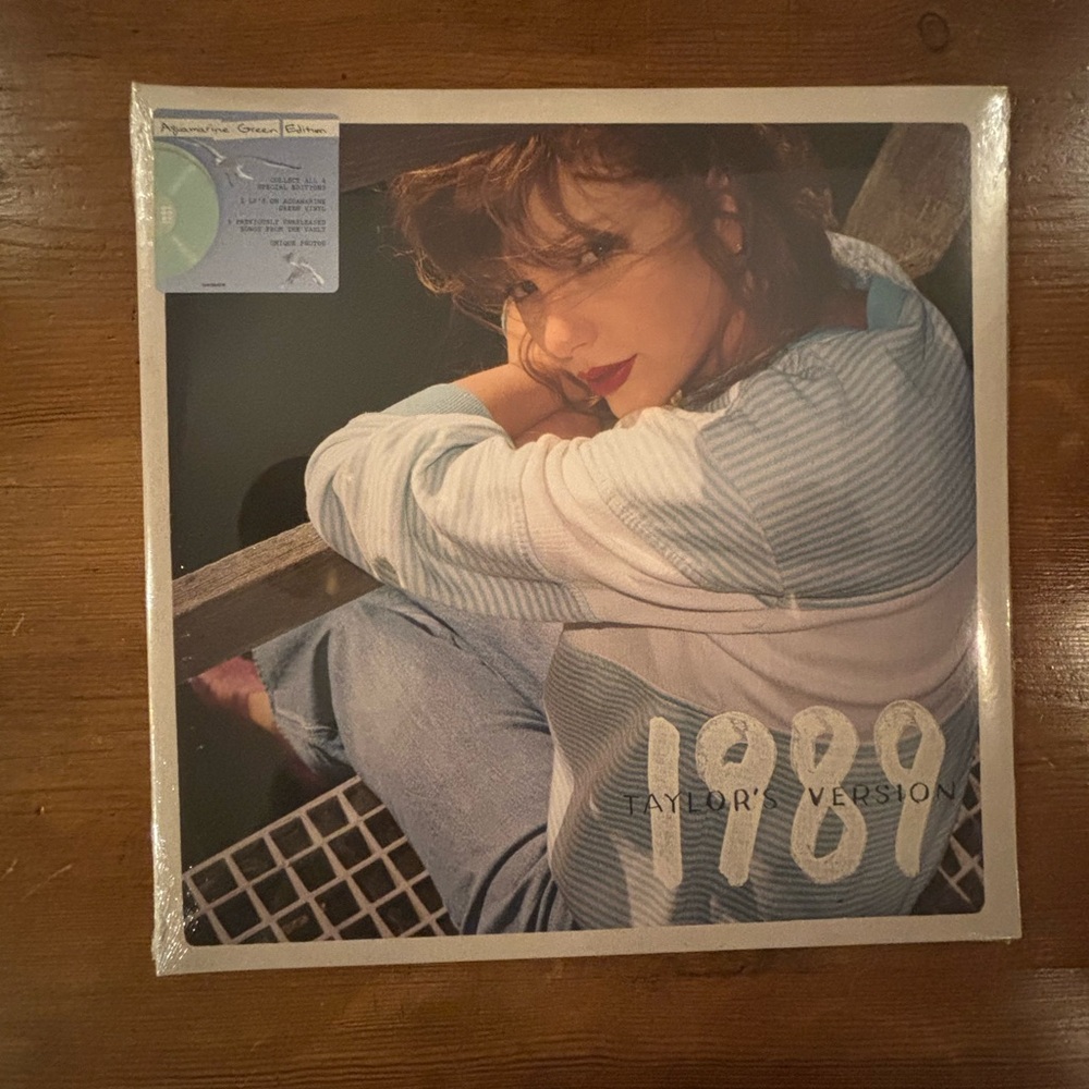 NEW 1989 Taylor's Version Vinyl Aquamarine Green